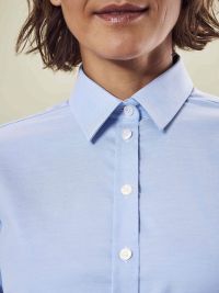 Hemdbluse Hellblau